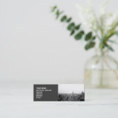 洗練された刃の鋭い都市景観 スキニー名刺 (スタンド正面)