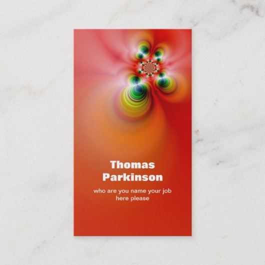 洗練された名刺 名刺 (正面)