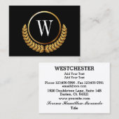 洗練された名刺 名刺 (正面/裏面)