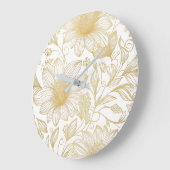 洗練された壁時計（Orievolveddesignsによる） ラージ壁時計 (傾斜)