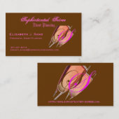 洗練された夜会 名刺 (正面/裏面)