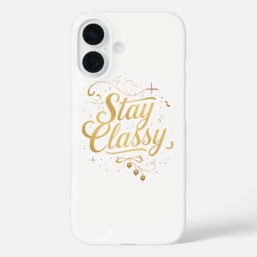 洗練された大人っぽいインスピレーションタイポグラフィ Case-Mate iPhoneケース (裏面)