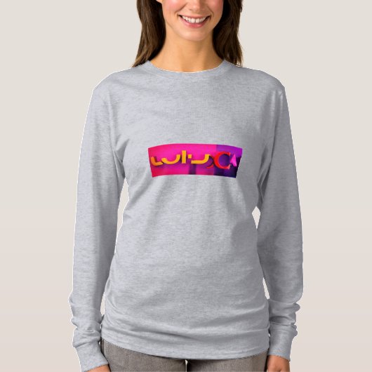 洗練された心地よい:エレガンスを受け入れる Tシャツ (正面)