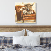 洗練された心地よいI キャンバスプリント (インサイチュ (寝室))