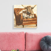 洗練された心地よいI キャンバスプリント (インサイチュ (リビング))