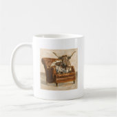 洗練された心地よいI コーヒーマグカップ (左)