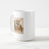 洗練された心地よいI コーヒーマグカップ (正面左)