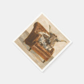 洗練された心地よいI スタンダードカクテルナプキン (角)