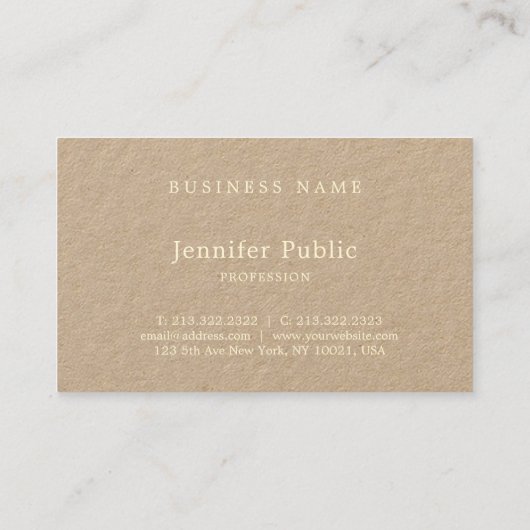 洗練された手書きスクリプト魅力的ユニーク 名刺 (裏面)