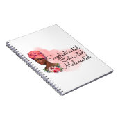 洗練された教育：ブラックガール魔法 ノートブック (右側)