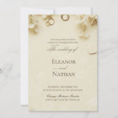 洗練された春サマー結婚ズ 招待状 (正面)