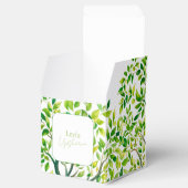 洗練された水の色のツリーUpsherin Upshernish フェイバーボックス (オープン)