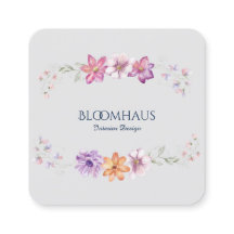 洗練された水彩植物エレガントフローラ