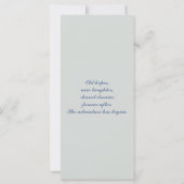 洗練された田舎の結婚式の優勝者 (裏面)