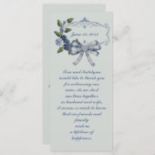 洗練された田舎の結婚式の優勝者 (正面/裏面)