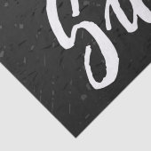 洗練された白黒スウィートデザイン 薄葉紙 (詳細)