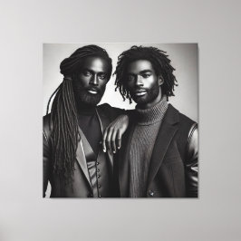 洗練された絆 キャンバスプリント