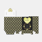 洗練された結婚披露宴イベント フェイバーボックス (折り畳みなし)