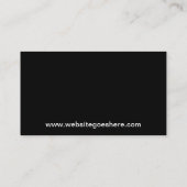 洗練された茎 名刺 (裏面)