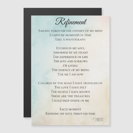 洗練された詩 (正面/裏面)