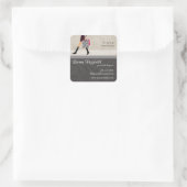 洗練された買い物客のプロモーションシール スクエアシール (バッグ)