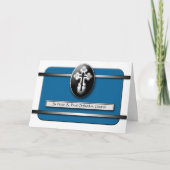 洗練された青の正統派 カード (正面)