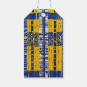 洗練された高級アフリカカリブのの泥地 ギフトタグ (裏面)