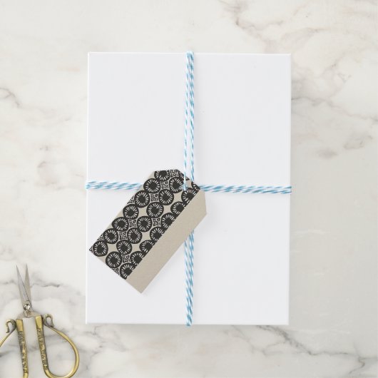 洗練された高級アフリカカリブの人 ギフトタグ (より糸付き)