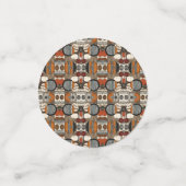 洗練された高級アフリカカリブの人 コンフェッティ (スモール正面)