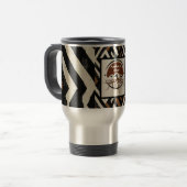 洗練された高級アフリカカリブの人 トラベルマグ (正面左)