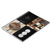 洗練された高級アフリカカリブの人 ノートブック (左側)