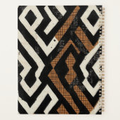 洗練された高級アフリカカリブの人 プランナー手帳 (裏面)