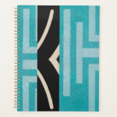 洗練された高級アフリカカリブの人 プランナー手帳 (正面)