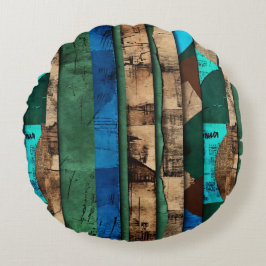 洗練された高級アフリカカリブの人 ラウンドクッション