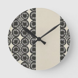 洗練された高級アフリカカリブの人 ラウンド壁時計