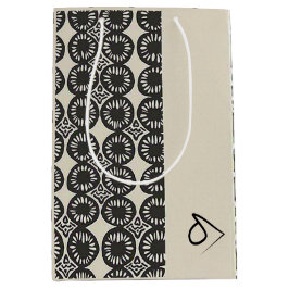 洗練された高級アフリカミニマカリブのリスト ミディアムペーパーバッグ