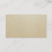 洗練された高級金ゴールド結婚の情報 エンクロージャーカード (裏面)