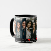 洗練された3フォト&ソウルシスター引用文フォーエバー マグカップ (正面左)