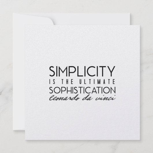 洗練された5.25 x 5.25カード 招待状 (正面)