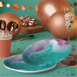 洗練された9インチラウンド紙プレートによる高級 ペーパープレート