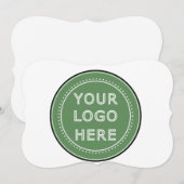 洗練された、現代的で、磨き抜かれた、カスタマイズ可能。 ノートカード (正面/裏面)