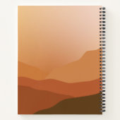 洗練されたBOHOアジアインスパイア主体 ノートブック (裏面)