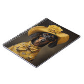 洗練されたDachshandの黄色 ノートブック (左側)