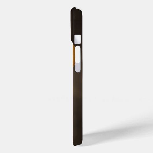 洗練されたDachshandの黄色 Case-Mate iPhoneケース (裏面 / 左)