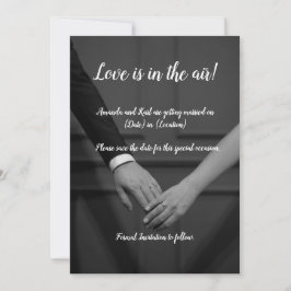 洗練されたSave the Date 招待状
