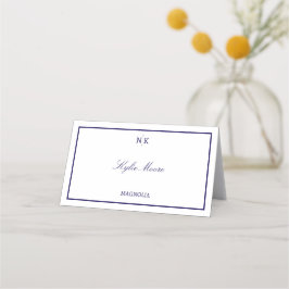 洗練されクラシックた プレイスカード