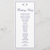 洗練されクラシックた プログラム (裏面)