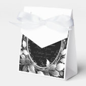 洗練さモダンれた結婚デザイン フェイバーボックス (正面サイド)