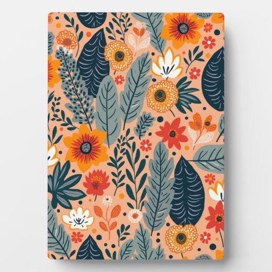 洗練さ絵を描れた～を持つエレガントもの フォトプラーク (正面)