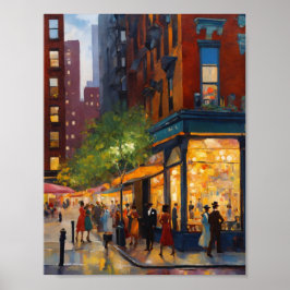 洗練エレガントされたハーレムルネッサンス ポスター